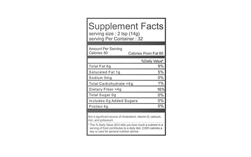 Naturevibe Botanicals Organic Flax Seed Powder   Pack  500 grams